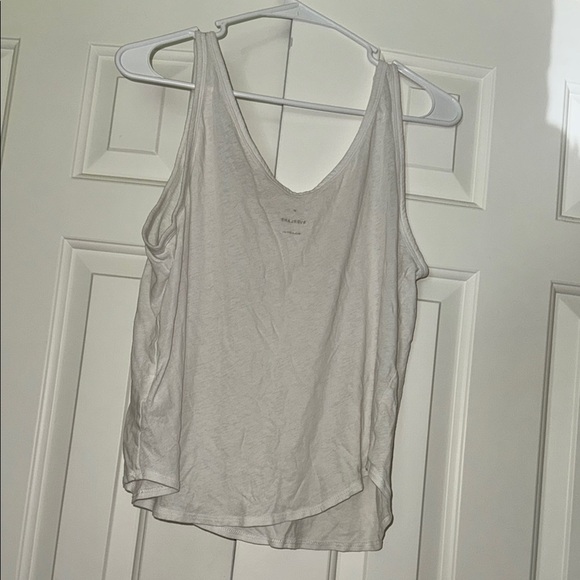 Everlane White Relaxed Tank Top - Picture 4 of 5